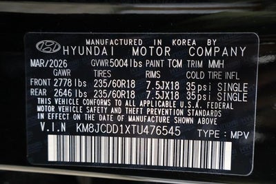 2026 Hyundai TUCSON HYBRID SEL Convenience AWD