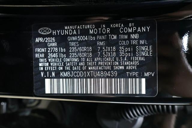2026 Hyundai TUCSON HYBRID SEL Convenience AWD