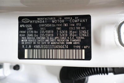 2026 Hyundai TUCSON HYBRID Limited AWD