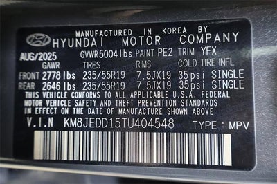 2026 Hyundai TUCSON HYBRID Limited AWD