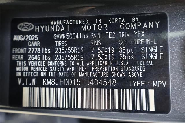 2026 Hyundai TUCSON HYBRID Limited AWD