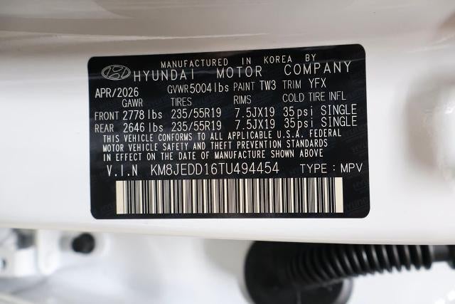 2026 Hyundai TUCSON HYBRID Limited AWD