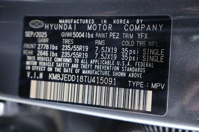 2026 Hyundai TUCSON HYBRID Limited AWD