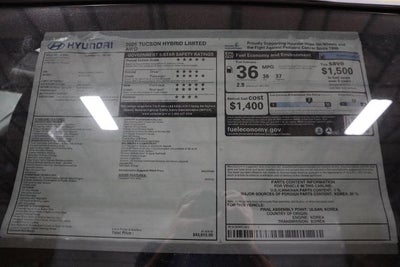 2026 Hyundai TUCSON HYBRID Limited AWD