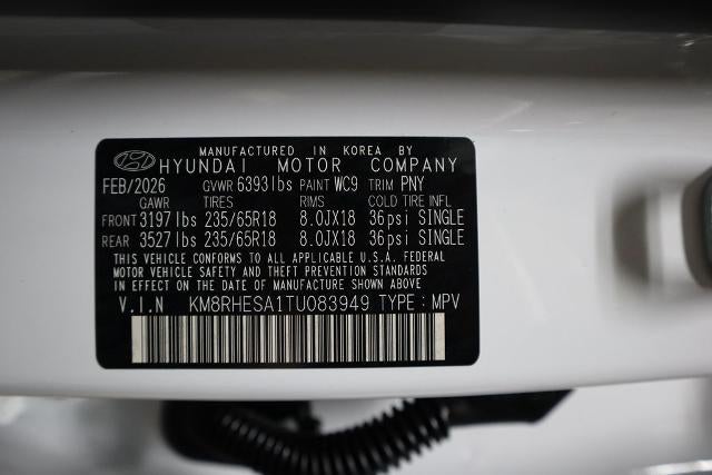 2026 Hyundai PALISADE HYBRID SEL Premium 7P AWD