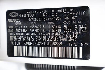 2026 Hyundai PALISADE XRT Pro AWD