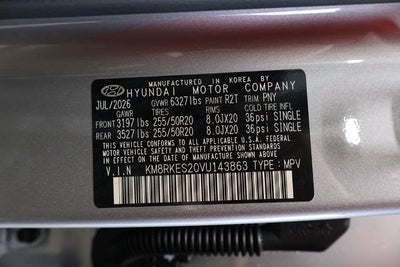 2027 Hyundai PALISADE Limited 7P AWD