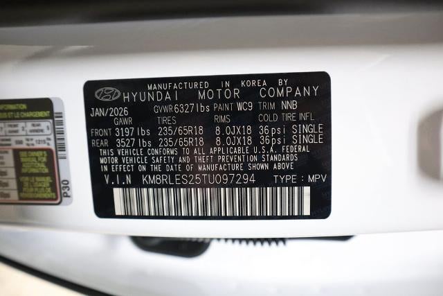 2026 Hyundai PALISADE SEL 7P AWD