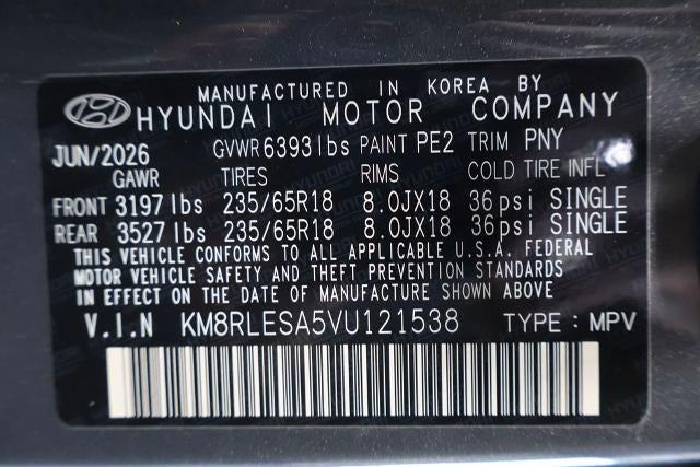 2027 Hyundai PALISADE HYBRID SEL 7P AWD
