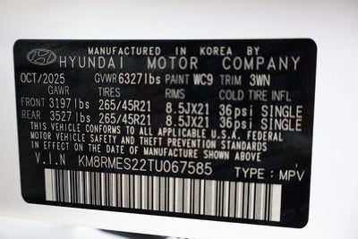 2026 Hyundai PALISADE Calligraphy AWD