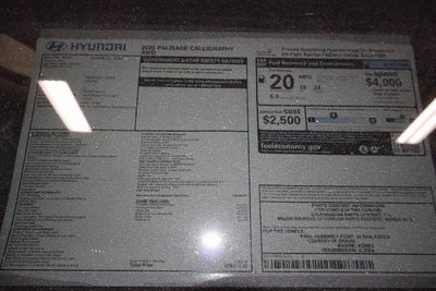 2026 Hyundai PALISADE Calligraphy AWD