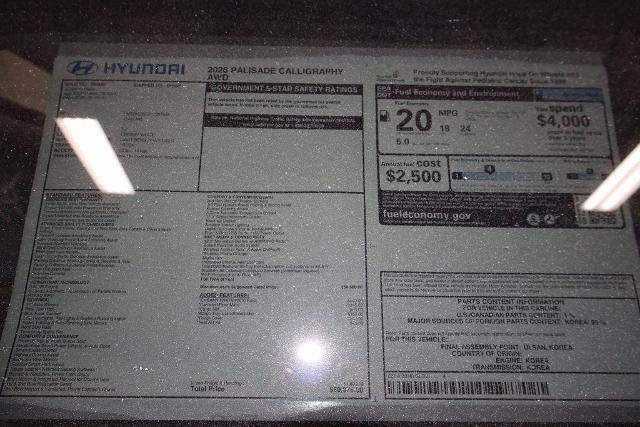 2026 Hyundai PALISADE Calligraphy AWD