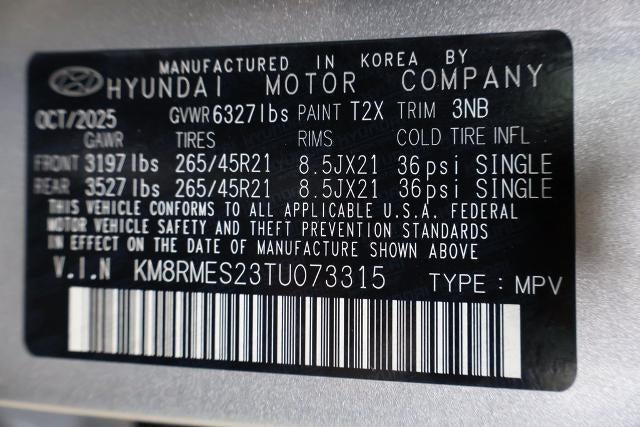2026 Hyundai PALISADE Calligraphy AWD
