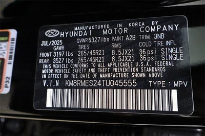 2026 Hyundai PALISADE Calligraphy AWD