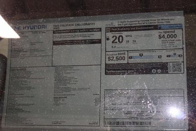 2026 Hyundai PALISADE Calligraphy AWD