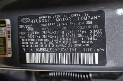 2026 Hyundai PALISADE Calligraphy AWD