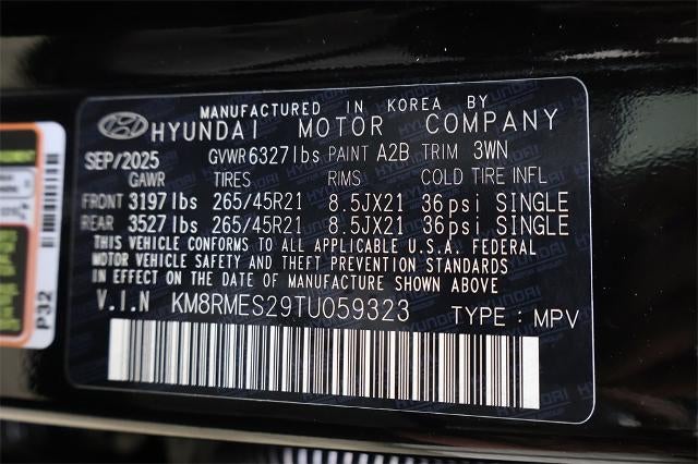 2026 Hyundai PALISADE Calligraphy AWD