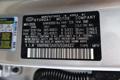 2026 Hyundai PALISADE HYBRID Calligraphy AWD