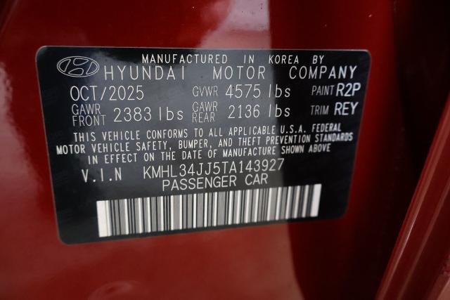 2026 Hyundai SONATA HYBRID SEL FWD