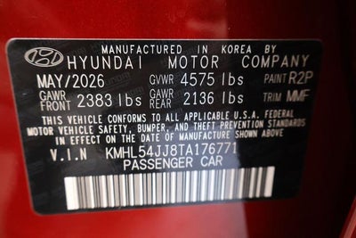 2026 Hyundai SONATA HYBRID Limited FWD