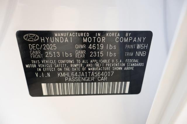 2026 Hyundai SONATA SEL Sport AWD