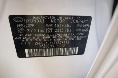 2026 Hyundai SONATA SEL Sport AWD