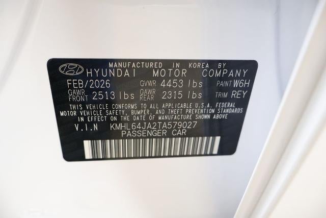2026 Hyundai SONATA SEL Sport FWD