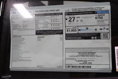 2026 Hyundai SONATA SEL Sport AWD