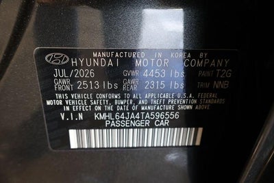 2026 Hyundai SONATA SEL Sport FWD