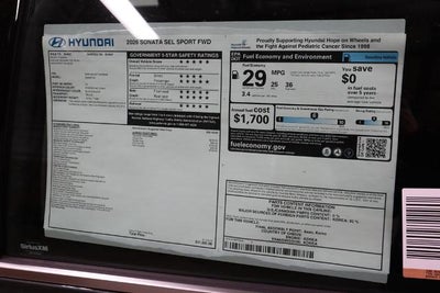 2026 Hyundai SONATA SEL Sport FWD