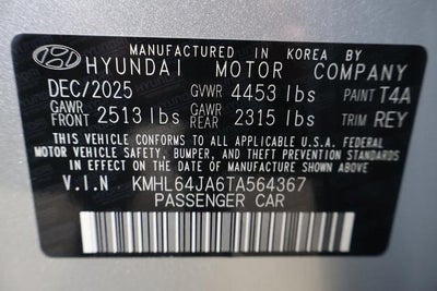 2026 Hyundai SONATA SEL Sport FWD