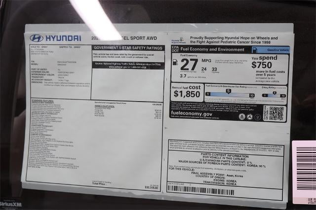 2026 Hyundai SONATA SEL Sport AWD