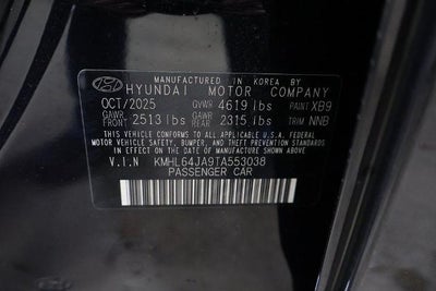 2026 Hyundai SONATA SEL Sport AWD