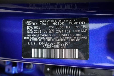 2026 Hyundai ELANTRA SE IVT