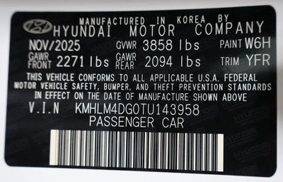 2026 Hyundai ELANTRA SEL Sport IVT