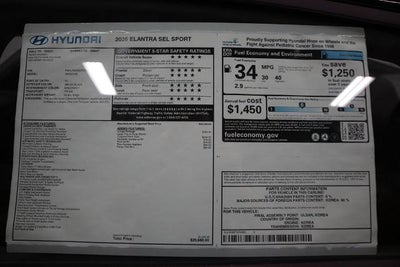 2026 Hyundai ELANTRA SEL Sport IVT