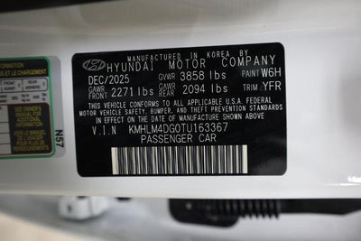 2026 Hyundai ELANTRA SEL Sport IVT