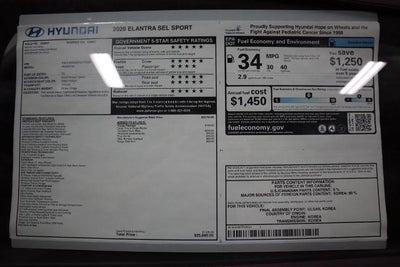 2026 Hyundai ELANTRA SEL Sport IVT