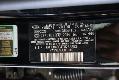 2026 Hyundai ELANTRA SEL Sport Plus Sedan
