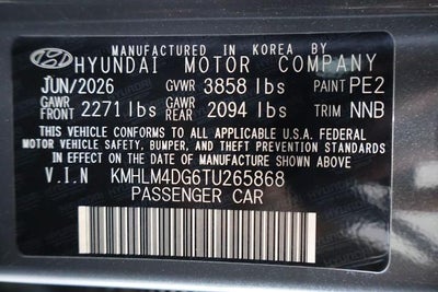2026 Hyundai ELANTRA SEL Sport Plus Sedan