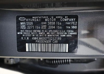 2026 Hyundai ELANTRA SEL Sport IVT