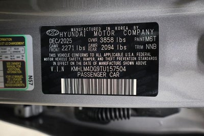 2026 Hyundai ELANTRA SEL Sport IVT