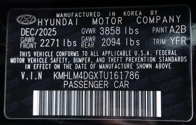 2026 Hyundai ELANTRA SEL Sport IVT