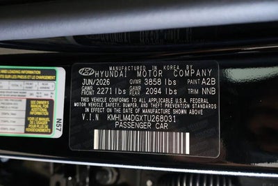 2026 Hyundai ELANTRA SEL Sport Plus Sedan