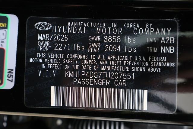 2026 Hyundai ELANTRA Limited Sedan