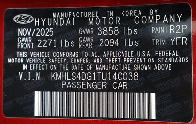 2026 Hyundai ELANTRA SEL Sport Premium IVT