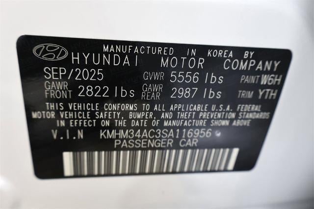 2025 Hyundai IONIQ 6 SEL AWD