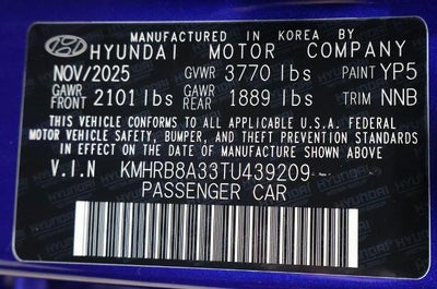 2026 Hyundai VENUE SE FWD