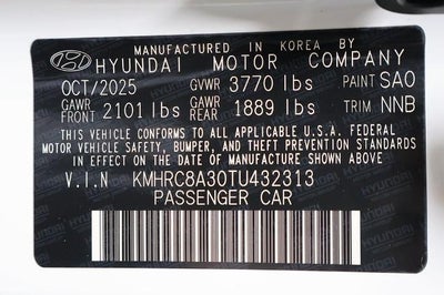 2026 Hyundai VENUE SEL FWD W/Two-Tone Roof