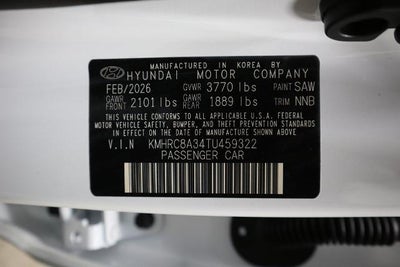 2026 Hyundai VENUE SEL FWD